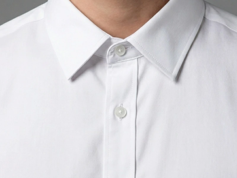 白襯衫男 (無口袋)精品抗皺 涼感 免燙襯衫 高級絲光棉｜商務上班面試百搭 領口袖口設計